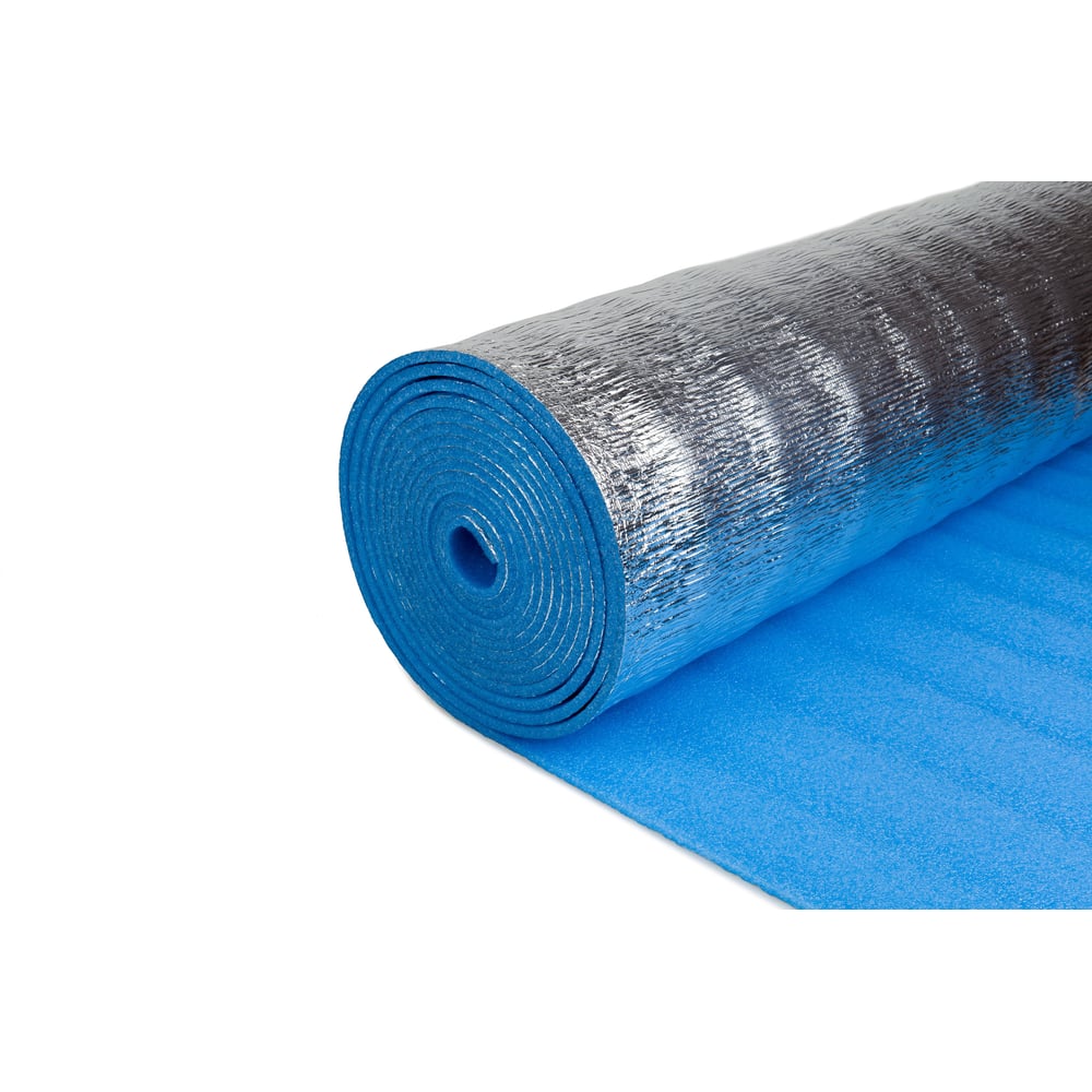 Изображение товара Изоляция самоклеящаяся Мегафол ВПЭ 5мм фольга 3М2 утеплительная теплоизоляция