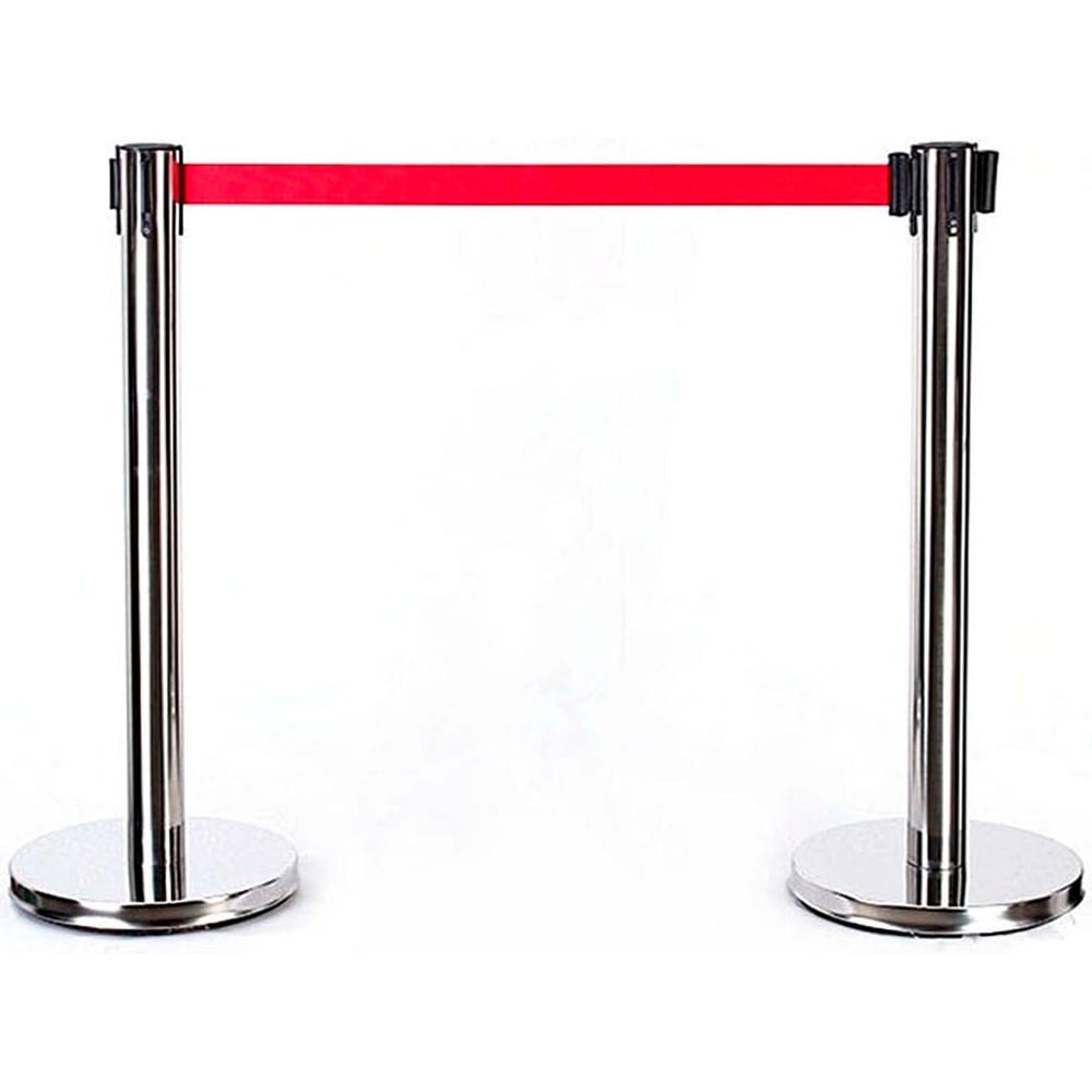 Изображение товара Ленточная стойка Turbosky ограждения LS-1 Silver 2м нержавеющая сталь