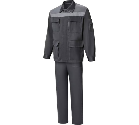 Изображение товара Костюм СОЮЗСПЕЦОДЕЖДА Коммунальщик темно-серый/светло-серый, р. 52-54, рост 182-188 2000000061511