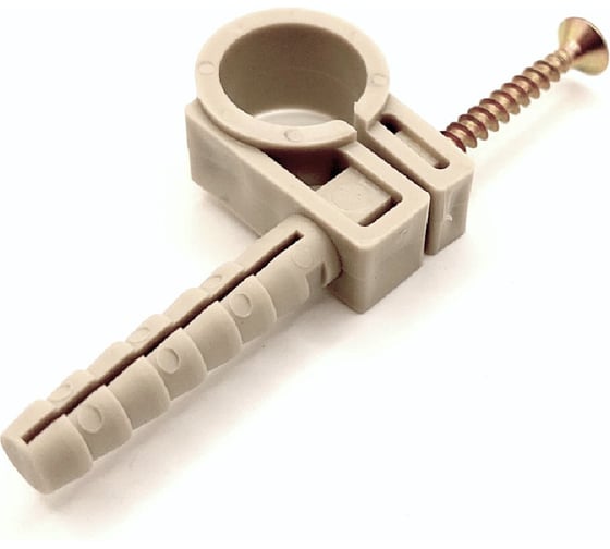 Изображение товара Дюбель-хомут крепление для труб бобры RTP 16, упаковка 10 шт., 47743