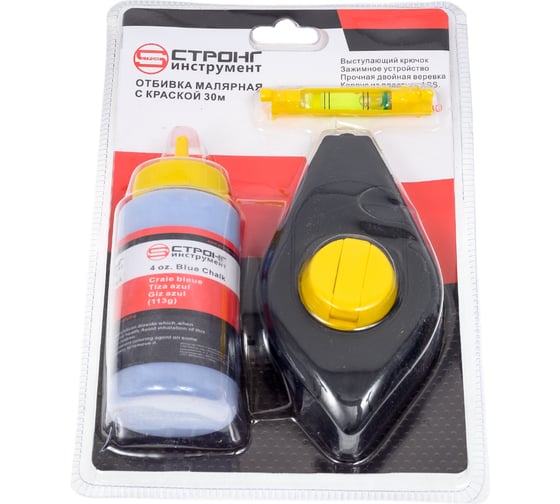 Изображение товара Отбивочный шнур с краской Strong 30 м СТИ-62500030