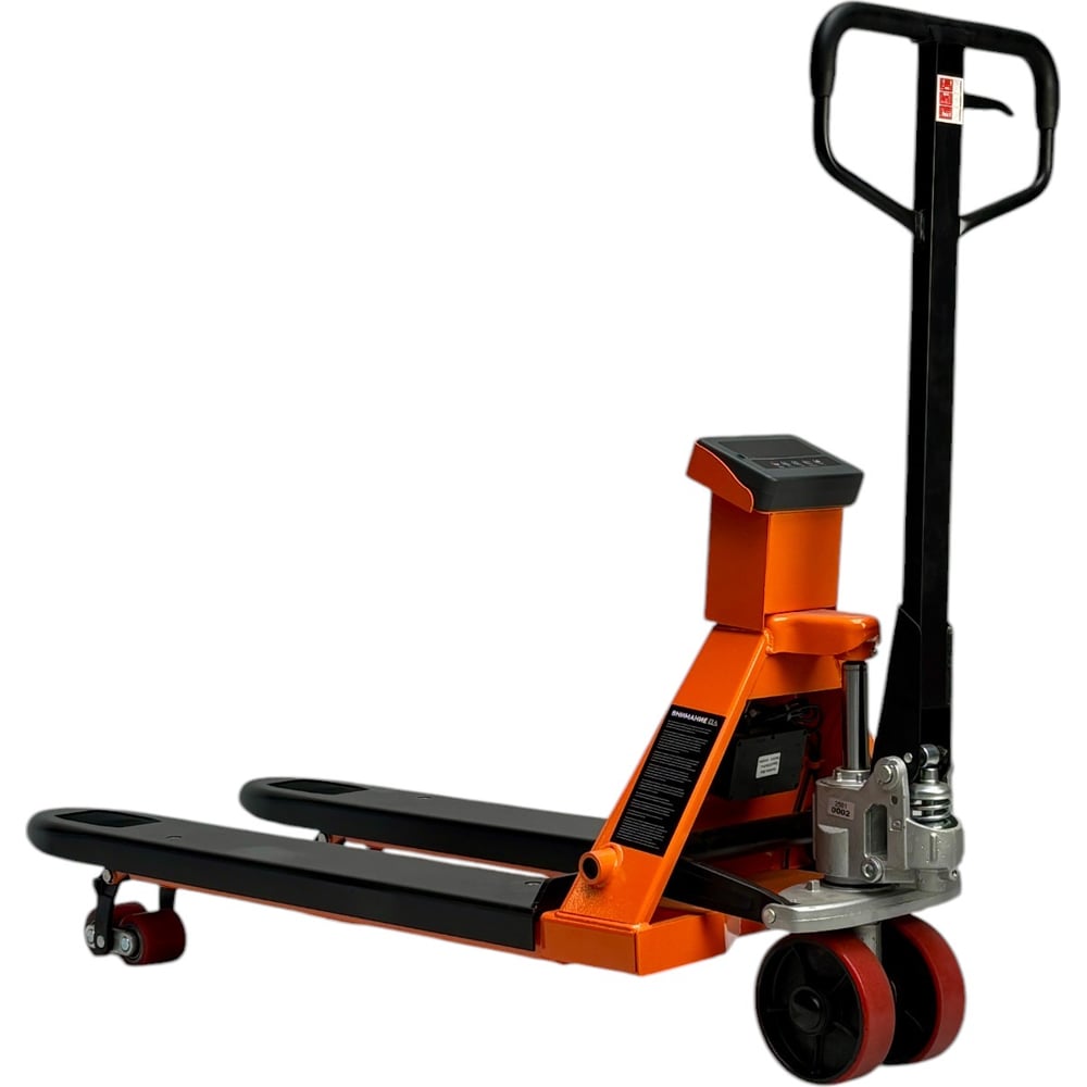 Изображение товара Гидравлическая тележка Gigant с весами 2000 кг, полиуретановые колеса JHPT2000-1150-W