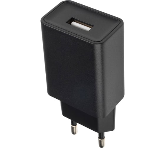 Изображение товара Сетевое зарядное устройство/адаптер ФАZА PA-10A-bk черный, 10Вт, 1xUSB-A 5057524