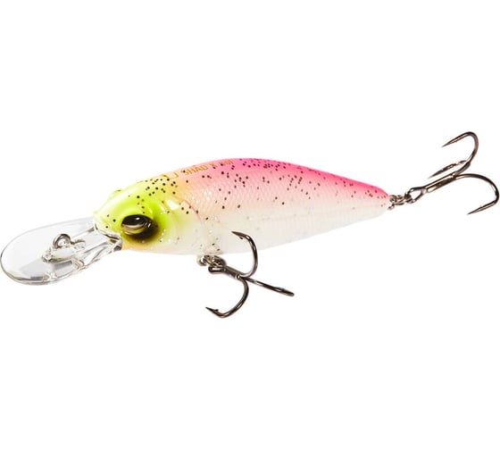 Изображение товара Плавающий воблер LUCKY JOHN LJ Original SHAD-X F 08.00, цвет 010 LJO0308F-010