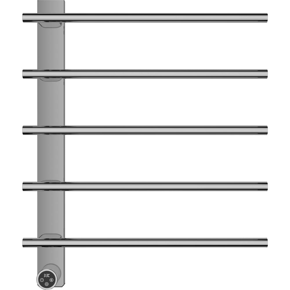 Изображение товара Электрический полотенцесушитель Wonzon & Woghand NURNBERG 75 Вт брашированный никель