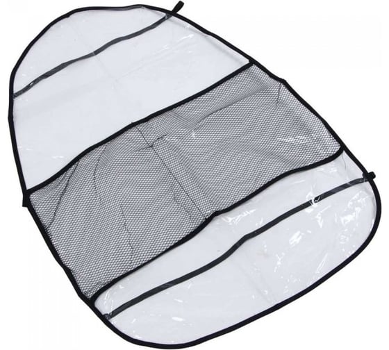 Изображение товара Защита спинки сидения с карманами ЕРМАК черный 732-162