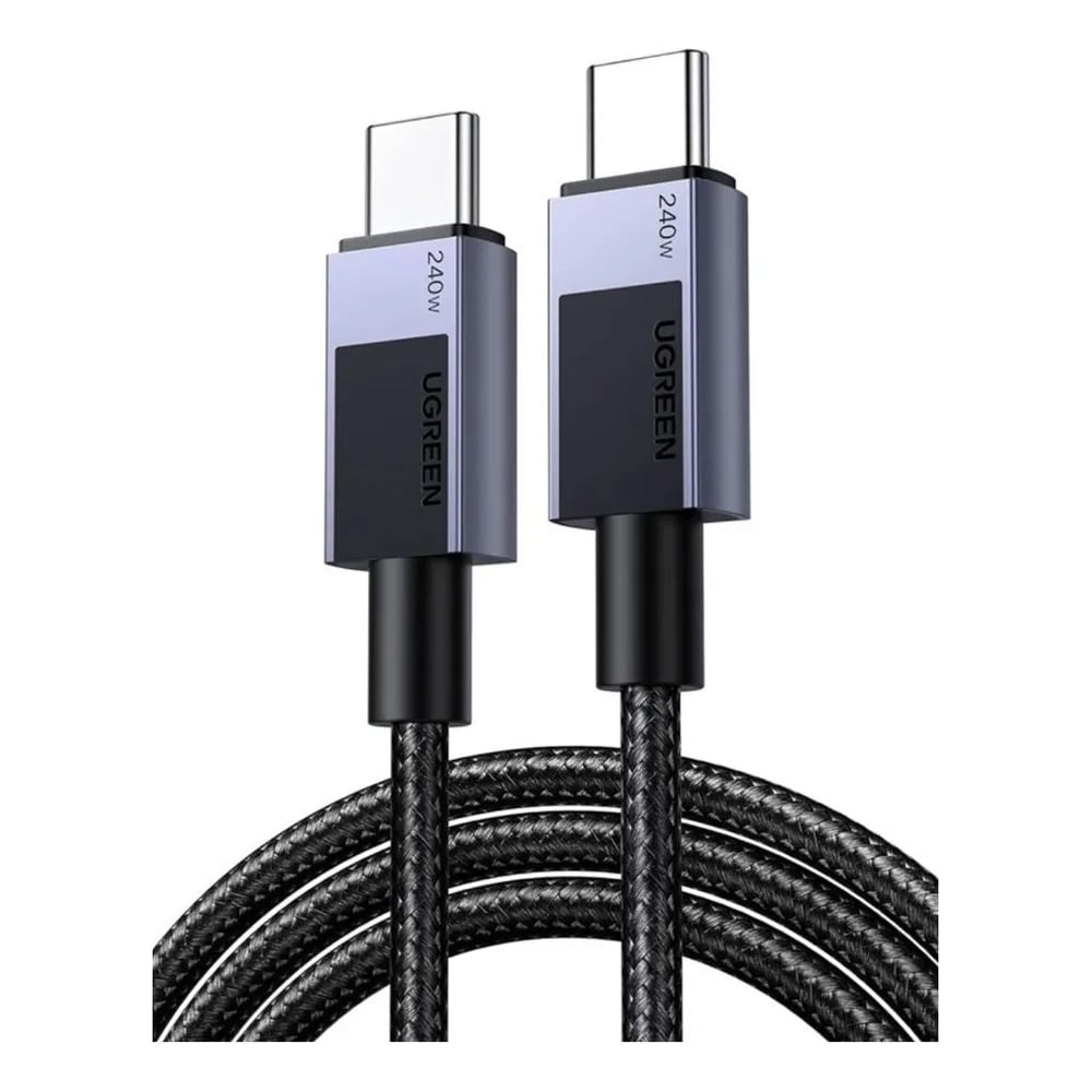Изображение товара Кабель Ugreen L513 Type C 2.0 Male to Type C 2.0 Male 240W 2м черный