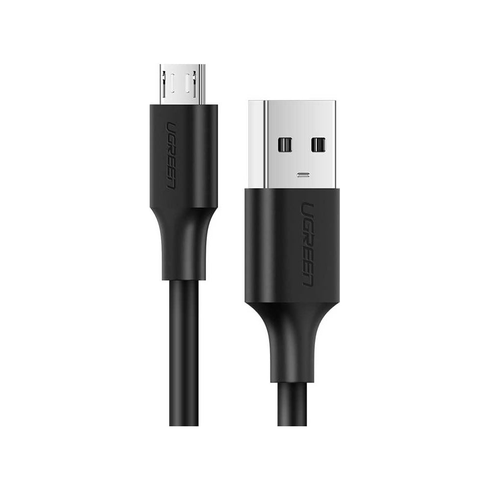Изображение товара Кабель USB Ugreen US289 Micro USB 0.5м Черный надежный для зарядки и передачи данных