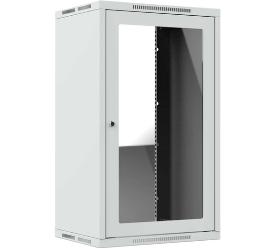 Изображение товара Шкаф телекоммуникационный настенный 44ММ ШТНС-18U-600-650-С-RAL7035 44.03.00060