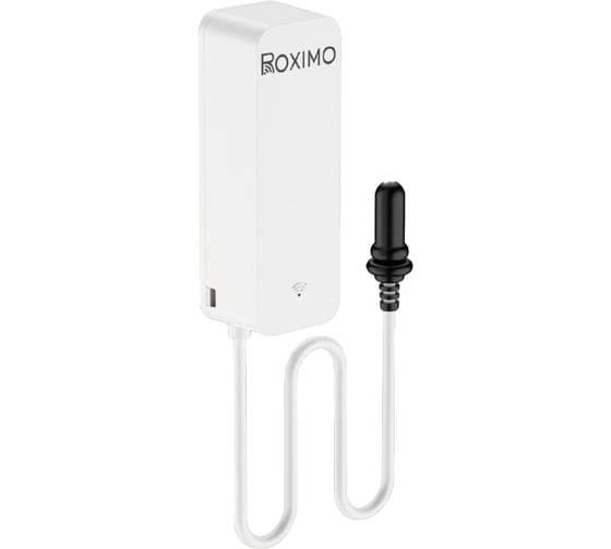 Изображение товара Умный Wi-Fi датчик температуры и влажности Roximo с внешним зондом, c Алисой SWTHP01
