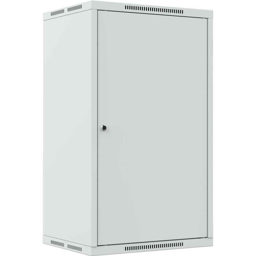 Изображение товара Телекоммуникационный шкаф настенный 18U 600х450 мм RAL 7035 ШТНС-18U-600-450-М