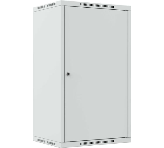 Изображение товара Шкаф телекоммуникационный настенный 44ММ ШТНС-18U-600-650-М-RAL7035 44.03.00058