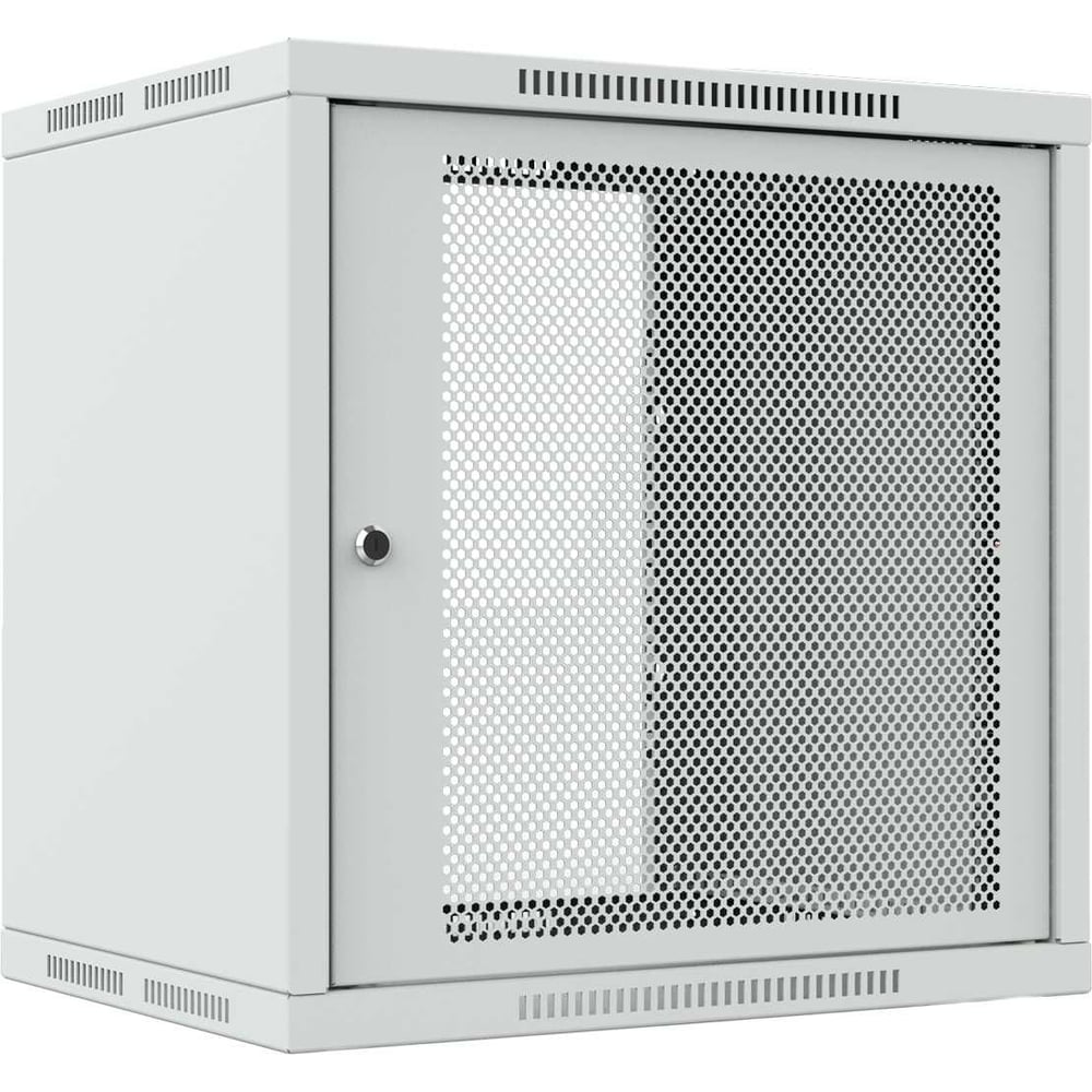 Изображение товара Настенный шкаф телекоммуникационный ШТНС-12U-600-650-П светло-серый