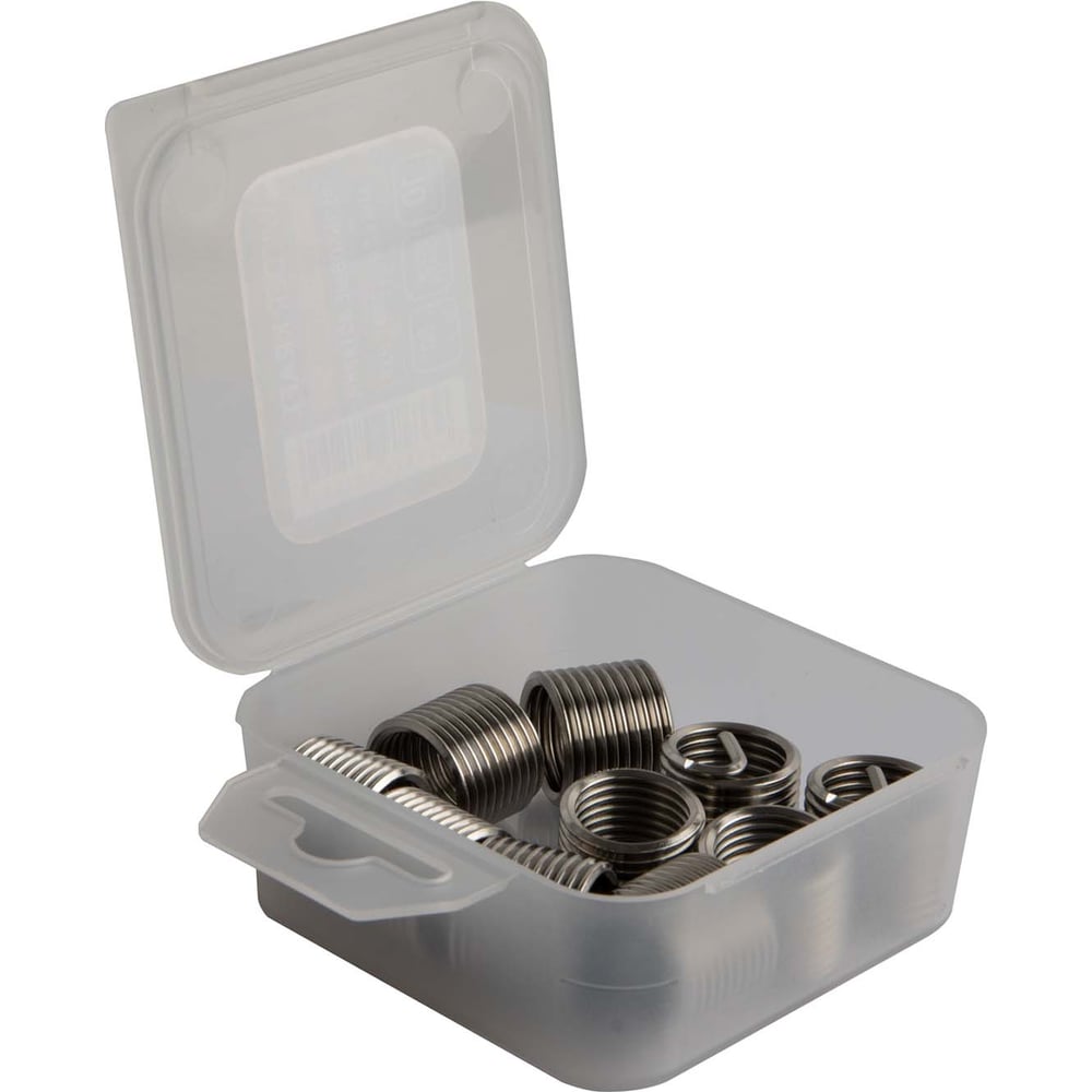 Изображение товара Набор вставок резьбовых WIEDERKRAFT M16x2.0, 1,5d, 10 предметов WDK-IN1620