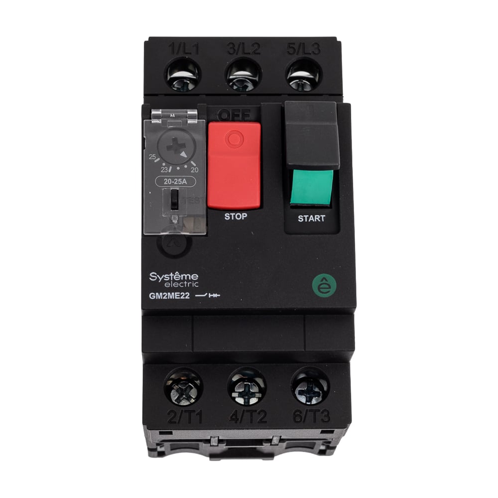 Изображение товара Автоматический выключатель Systeme Electric GM2ME22 20-25A для защиты электросетей