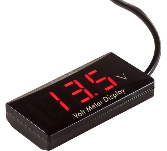 Изображение товара Универсальный вольтметр AURA тонкий, красный ZWE-V27R