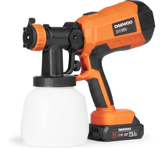 Изображение товара Краскопульт аккумуляторный DAEWOO DAPS 1121Li SET