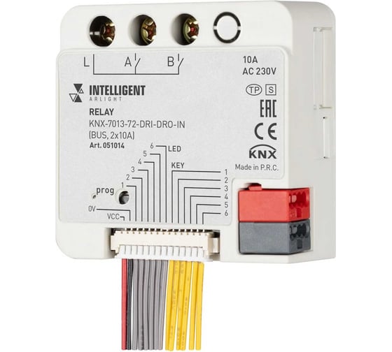Изображение товара Релейный модуль INTELLIGENT ARLIGHT KNX-7013-72-DRI-DRO-IN 051014