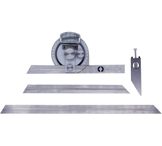 Изображение товара Угломер нониусный Диапазон с лупой от 0 до 90х4 1005-02