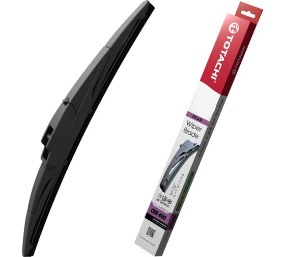 Изображение товара Задняя щетка стеклоочистителя TOTACHI CLASSIC REAR WIPER BLADE 225мм 9 11 адаптеров CBR-230