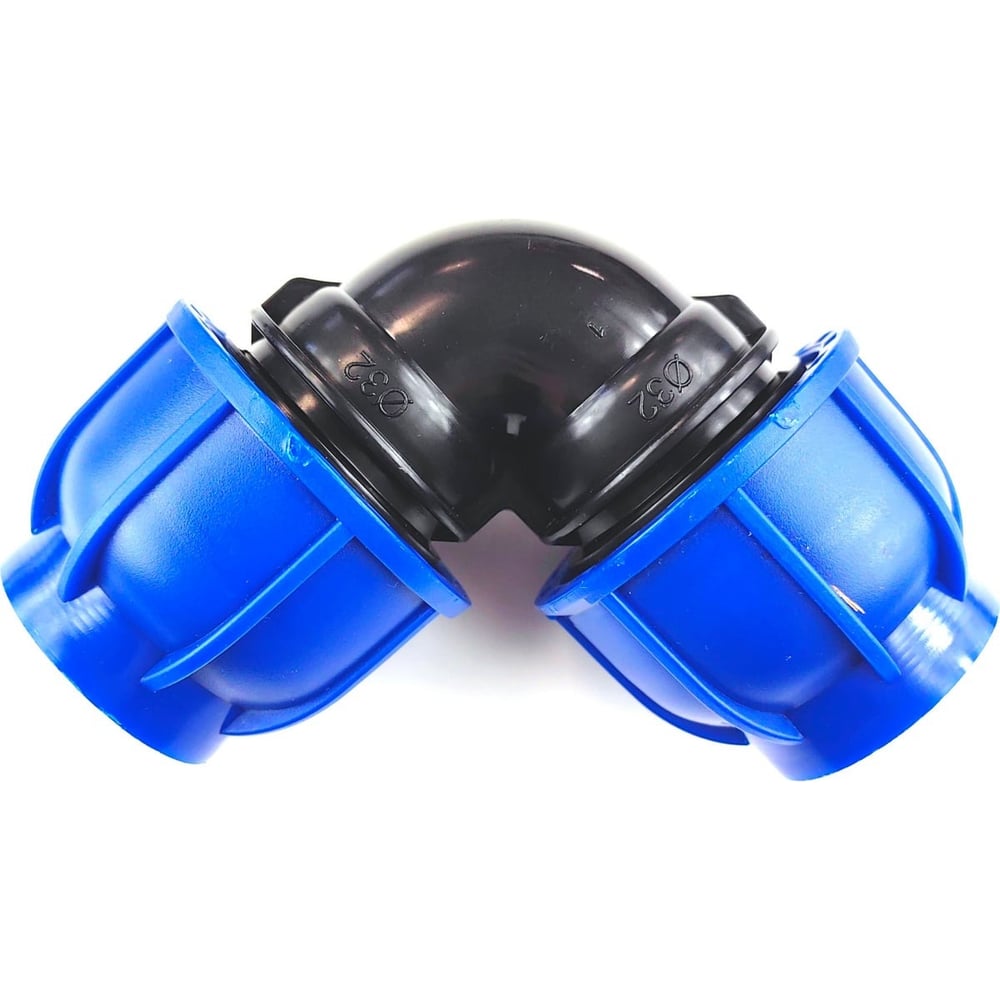 Изображение товара Угол Boutte ПНД 32-32 набор 4 шт профессиональный фитинг для труб