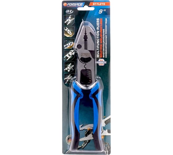 Изображение товара Плоскогубцы комбинированные многофункциональные Forsage F-611L215(62326)