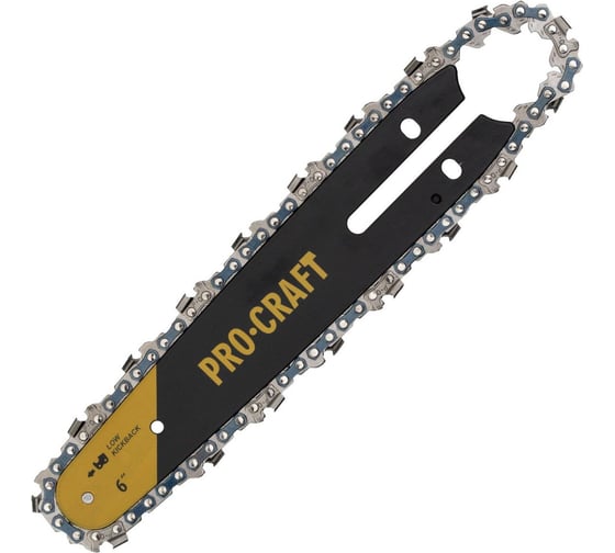 Изображение товара Комплект PROCRAFT: 2 цепи и 1 шина S6