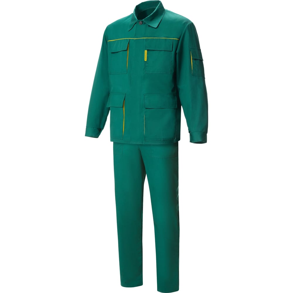 Изображение товара Костюм СОЮЗСПЕЦОДЕЖДА Эксперт-2 зеленый мужской рабочий 48-50 см