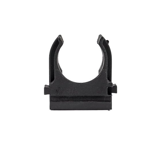 Изображение товара Держатель с защелкой IEK ELASTA CF32 черный (5шт/упак) CTA10D-CF32-K02-005