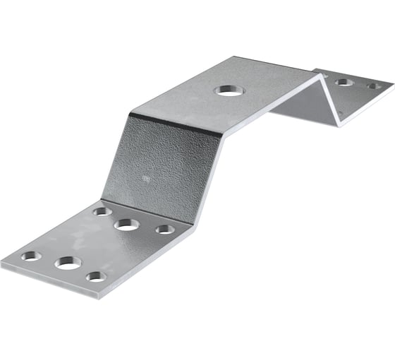 Изображение товара Скоба IEK соед. для пров. кругл. 8  мм алюминий ZPR10D-SS-30-008