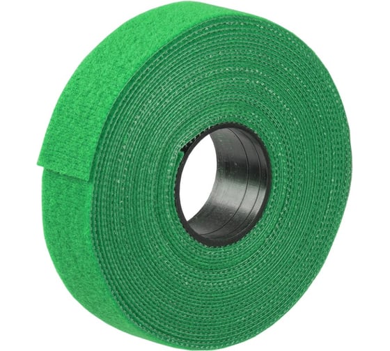 Изображение товара Хомут-липучка IEK ХКл 16мм зеленый (5м/ролл) UHL11-16-5M-K06