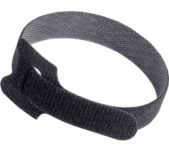 Изображение товара Хомут-липучка IEK ХКл 14x210мм черный (100шт) UHL10-14-210-100-K02