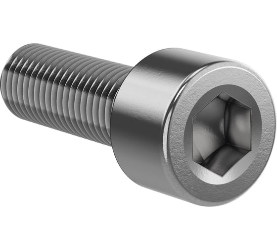 Изображение товара Винт IEK FORMAT М6x20 с внутр. шестигран. DIN912 (20шт/упак) FO-00D-VT-M6X20-020