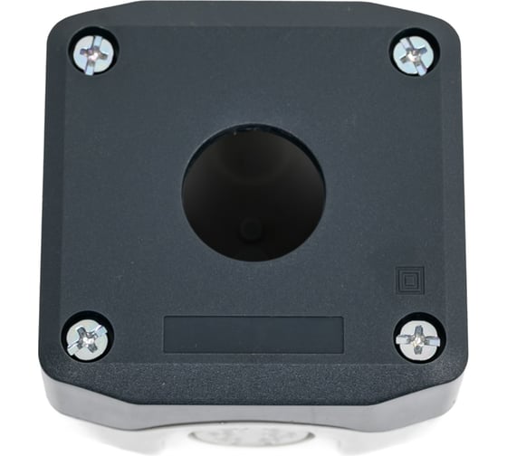 Изображение товара Кнопочный пост Systeme Electric, 1 отверстие, серый SALD01