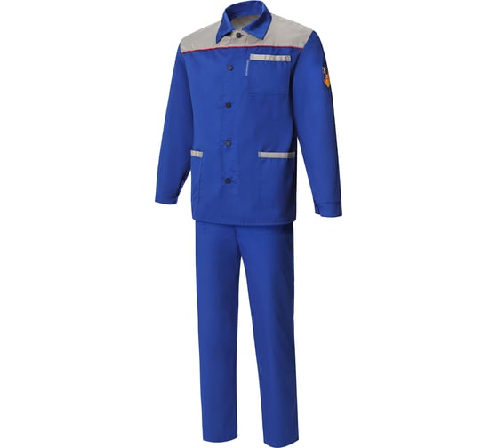 Изображение товара Костюм СОЮЗСПЕЦОДЕЖДА Труд василек/серый, р. 48-50/рост 182-188 2200000070340
