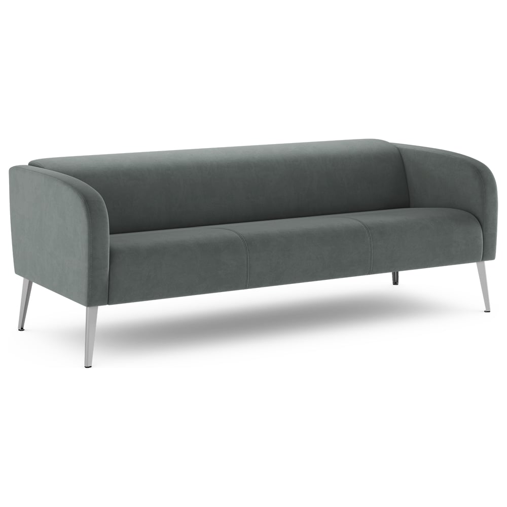 Изображение товара Диван офисный прямой MOON 151 0015132744 серый классика для офиса