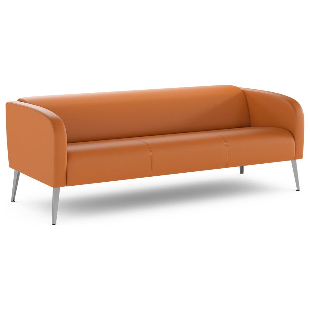 Изображение товара Офисный прямой диван MOON 151 0151323167 с экокожей и металлическим каркасом