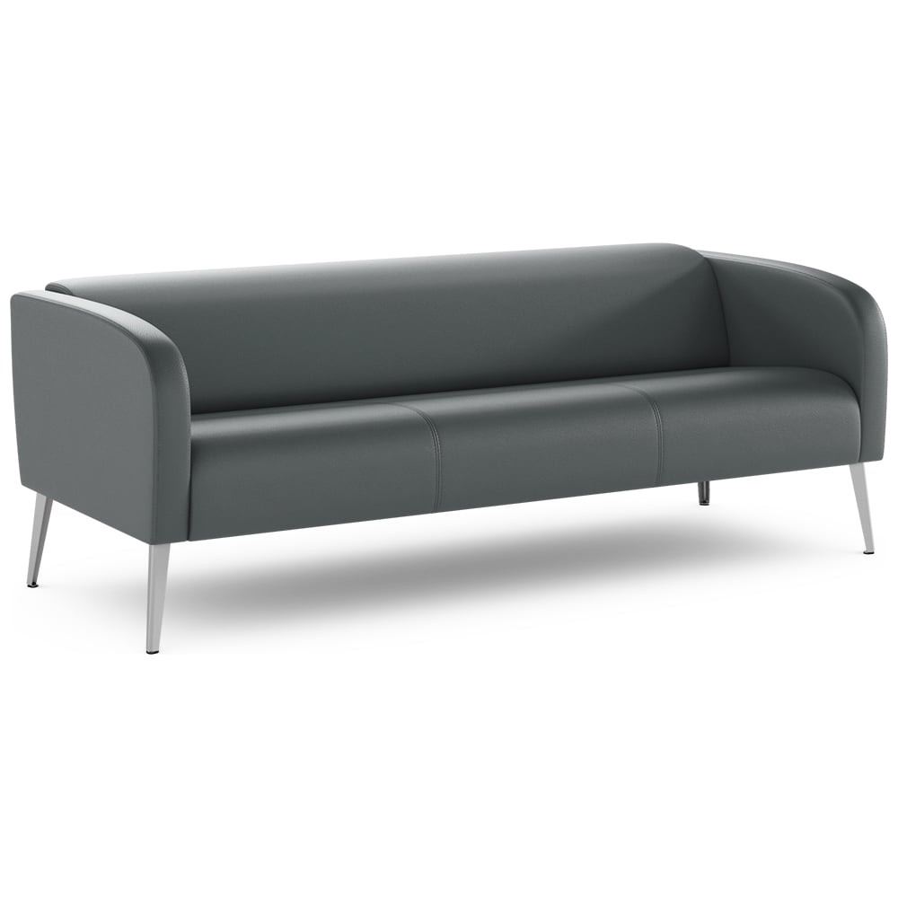 Изображение товара Офисный прямой диван MOON 151 0151323158 с классическим стилем серый