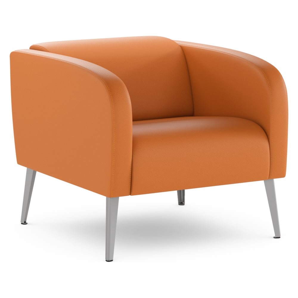 Изображение товара Диван офисный прямой MOON 151 0151123167 яркий оранжевый классический