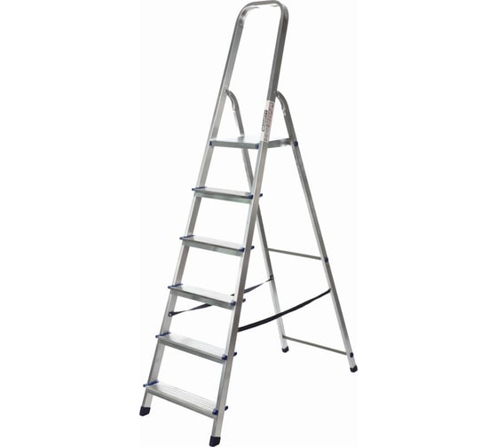 Изображение товара Алюминиевая стремянка SMARTY Alpha 6 ступеней SN021-06