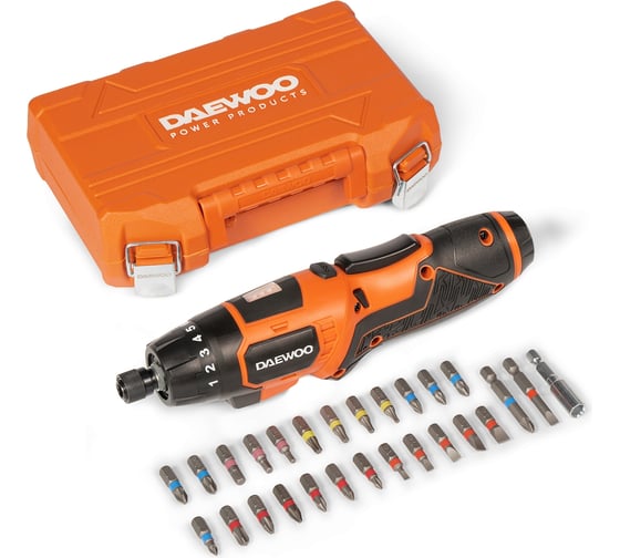 Изображение товара Отвертка аккумуляторная c набором DAEWOO DAA 3620Li PLUS