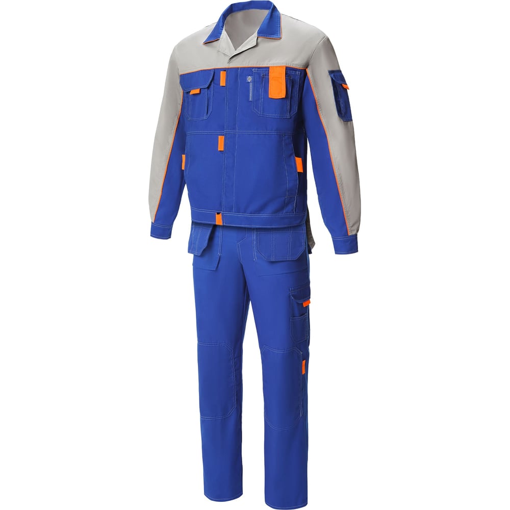 Изображение товара Костюм СОЮЗСПЕЦОДЕЖДА Профессионал-1 василек светло-серый, размеры 52-54