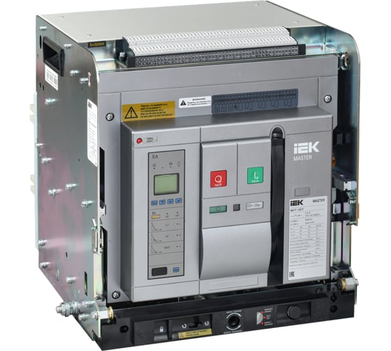 Изображение товара Воздушный автоматический выключатель IEK AC ВА77 W3P E 85кА 3200А EA акс. MASTER MI-ACB10-3WE-085-3200-ACF