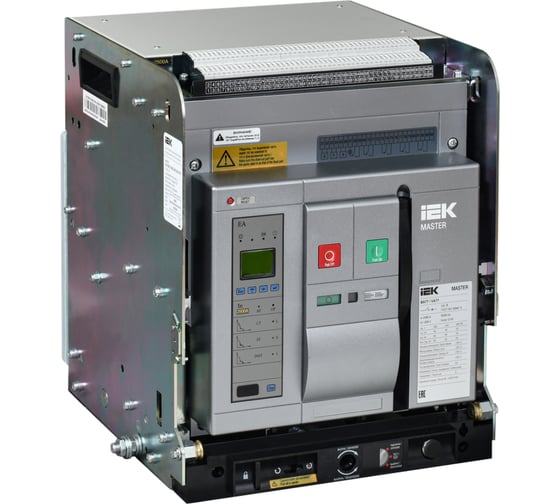 Изображение товара Воздушный автоматический выключатель IEK AC ВА77 W3P D 65кА 2500А EA акс. MASTER MI-ACB10-3WD-065-2500-ACF