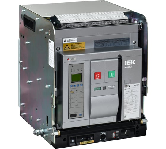 Изображение товара Воздушный автоматический выключатель IEK AC ВА77 W3P D 65кА 2000А EA акс. MASTER MI-ACB10-3WD-065-2000-ACF