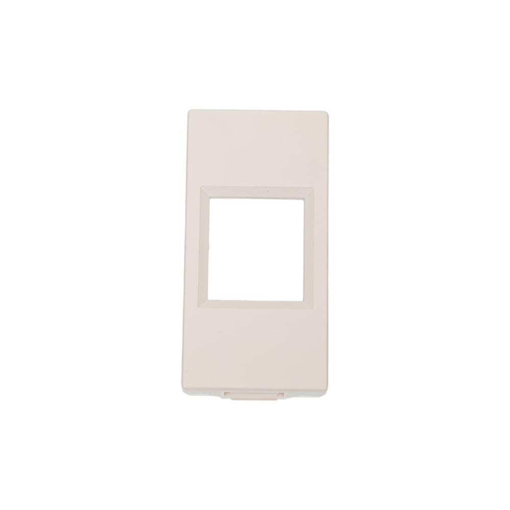 Изображение товара Лицевая плата Systeme Electric W45 для 1 разъема Keystone белая