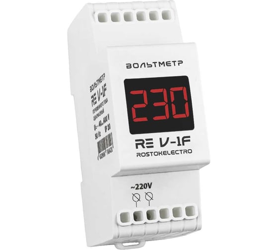 Изображение товара Вольтметр ROSTOKELECTRO RE V-1F 46-428