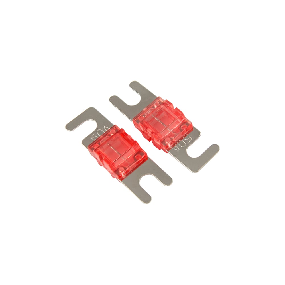 Изображение товара Предохранитель мини AURA ANL 50A 2 шт никель