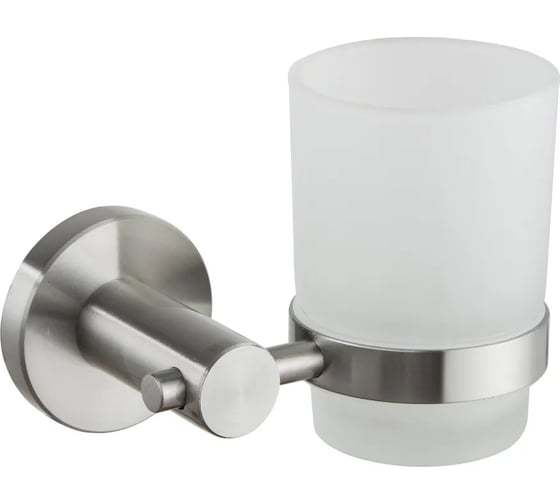 Изображение товара Стакан для зубных щеток D-Lin одинарный, полированная сталь D210280