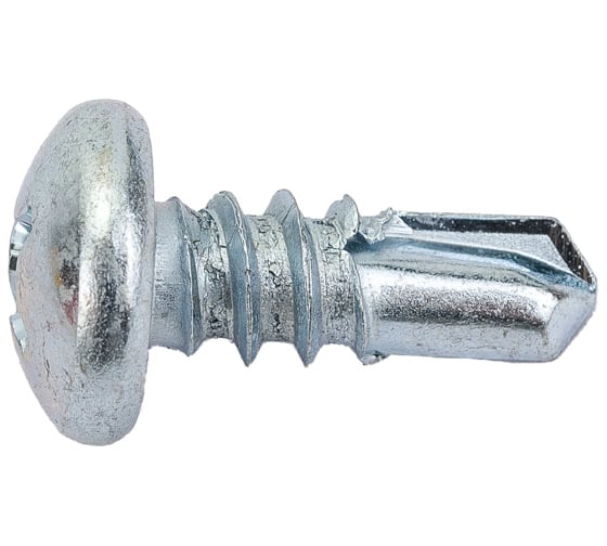 Изображение товара Саморез ЦКИ DIN 7504-M, JP81, 4.8х13 сверлоконечный, Ц, Ph2, уп. 500 шт. 64891